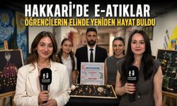 Hakkari’de e-atıklar öğrencilerin elinde yeniden hayat buldu