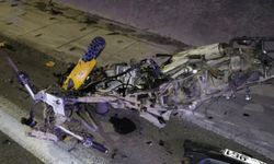 Tünelde otomobil ile motosiklet çarpıştı; 1 ölü, 2 yaralı