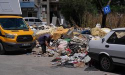 Sanayi sitesindeki atık yığınları tepki çekti