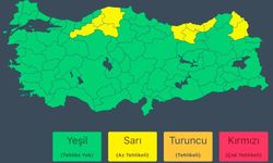 10 il için sarı kodlu sağanak uyarısı