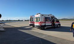 İki bebek ambulans uçakla İstanbul’a sevk edildi