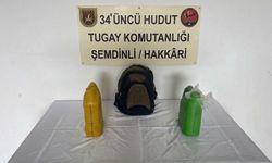 Hakkari Şemdinli’de hudut hattında uyuşturucu operasyonu