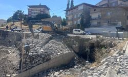 Merzan Sanayi Kavşağı’nda düzenleme çalışması