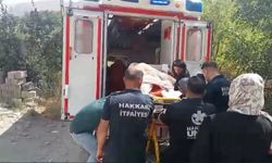 Hakkari’de yatalak hasta için ekipler seferber oldu