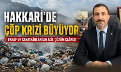 Hakkari’de çöp krizi büyüyor: Esnaf ve Sanatkarlardan acil çözüm çağrısı