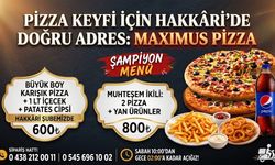 Hakkari’de Pizza Denince akla gelen Adres: Maximus Pizza