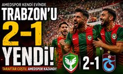 Amedspor kendi evinde Trabzon'u 2 - 1 yendi
