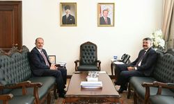 Vali Taşyapan Bakan Yardımcısı Çelik'i ziyaret etti