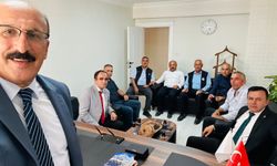 Hakkari Şoförler Odası’ndan Zabıta Müdürlüğüne ziyaret