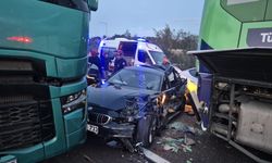 İstanbul-İzmir Otoyolu'nda zincirleme kaza: 11 yaralı