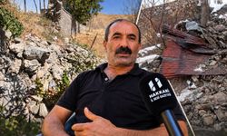 Hakkari’de okulun istinat duvarı yıkıldı, vatandaşın tandırı kullanılamaz hale geldi