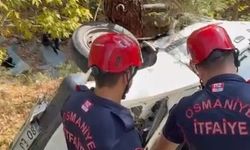 Uçuruma yuvarlanan otomobilin sürücüsü öldü