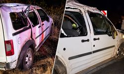 Hakkari’de trafik kazası: Araç kayalara çarptı