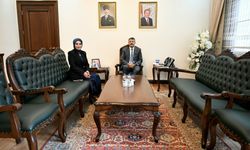 Hakkari Kadın Kolları Başkanı Hayva’dan Ali Çelik’e ziyaret