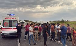 İşçileri taşıyan minibüs kanala devrildi; 19 yaralı