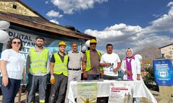 Hakkari’de halk sağlığı için sahada farkındalık çalışması