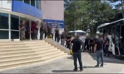 Kontrol noktalarını paylaşan 36 şüpheli yakalandı