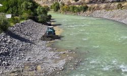 Hakkari Kırıkdağ Deresi’nde ıslah çalışması tamamlandı