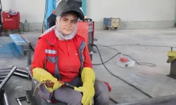 Kader usta, 30 yıldır kaynakçılık yapıyor