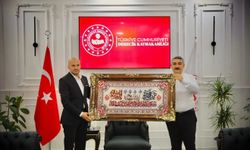 TÜGVA Şemdinli İlçe Temsilcisi Geylani’den Kaymakam Yazıcı’ya ziyaret