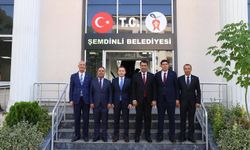 Yüksekova Heyetinden Başkan Şakar’a ziyaret