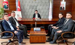 Türk Eğitim-Sen heyetinden Müdür Yılmaz’a ziyaret
