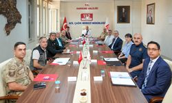 Hakkari’de Çağrı Merkezi koordinasyon toplantısı yapıldı