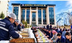Şemdinli Belediyesinde, taziye evlerinde yemek hizmeti