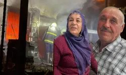 Karı-koca yangında hayatını kaybetti