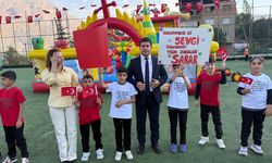 Hakkari’de yüzlerce uçurtma Gazze’deki çocuklar için havalandı