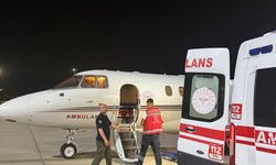 Siirt'te yeni doğan bebek ambulans uçakla sevk edildi