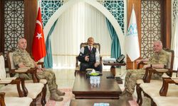 Korgeneral Topcu Vali Taşyapan'ı ziyaret etti