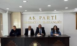 AK Parti Hakkari’de Ekim Ayı toplantısı