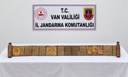 Van’da tarihi eser operasyonu