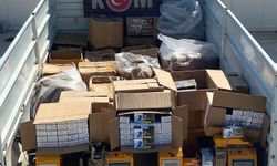 138 bin 800 makaron ele geçirildi; 3 gözaltı