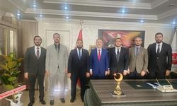 İlçe müftülerinden yeni İl Müftüsü Eren’e hayırlı olsun ziyareti