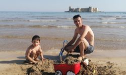Mersin’de ekim ayında deniz sezonu devam ediyor