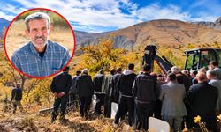 Tayip Şahin, Ördekli köyünde toprağa verildi