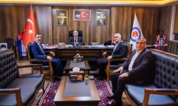 Oda başkanlarından Rektör Gençcelep’e ziyaret