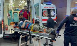 Otomobil ile minibüs çarpıştı; 15 yaralı