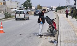 TIR ile motosiklet çarpıştı: 1 ölü, 2 yaralı