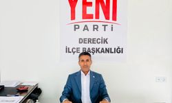 Yeni Parti Derecik İlçe Başkanı Erbek’ten belediyeye tepki!