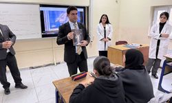 Milli Eğitim Müdü Yılmaz Anadolu Lisesi’ni ziyaret etti