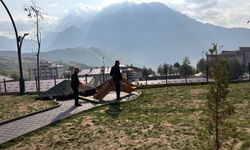 Hakkari’de tahrip edilen kamelya kaldırıldı