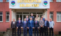 Vali Taşyapan’dan Büyükçiftlik Belediyesine ziyaret
