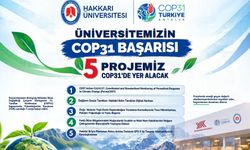 Hakkari Üniversitesinin 5 projesi COP31’de sergilenecek