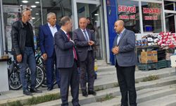 Hakkari Müftüsü Eren’den esnaf ziyareti