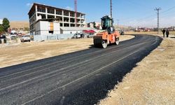 Devlet Hastanesi yolunda asfalt çalışması başladı