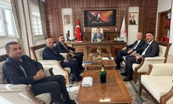 Diri ve Büyüksu’dan Kaymakam Hülür’e ziyaret