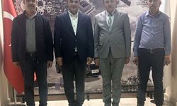 Şoförler Odası Başkanı Arslan’dan Müdür Baykara’ya ziyaret